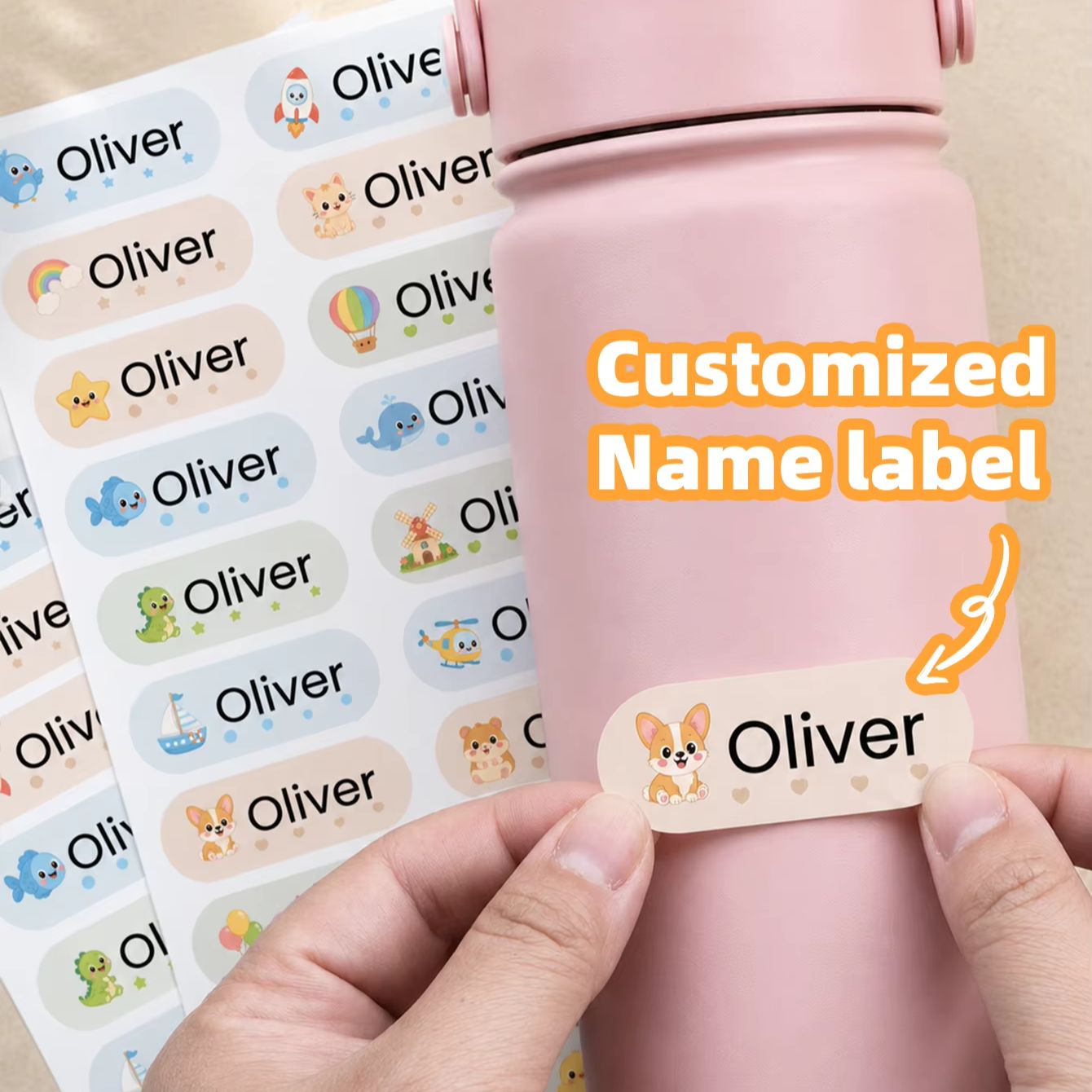 1-400 шт. персонализированных  – обзор и цена Personalised Candle Label