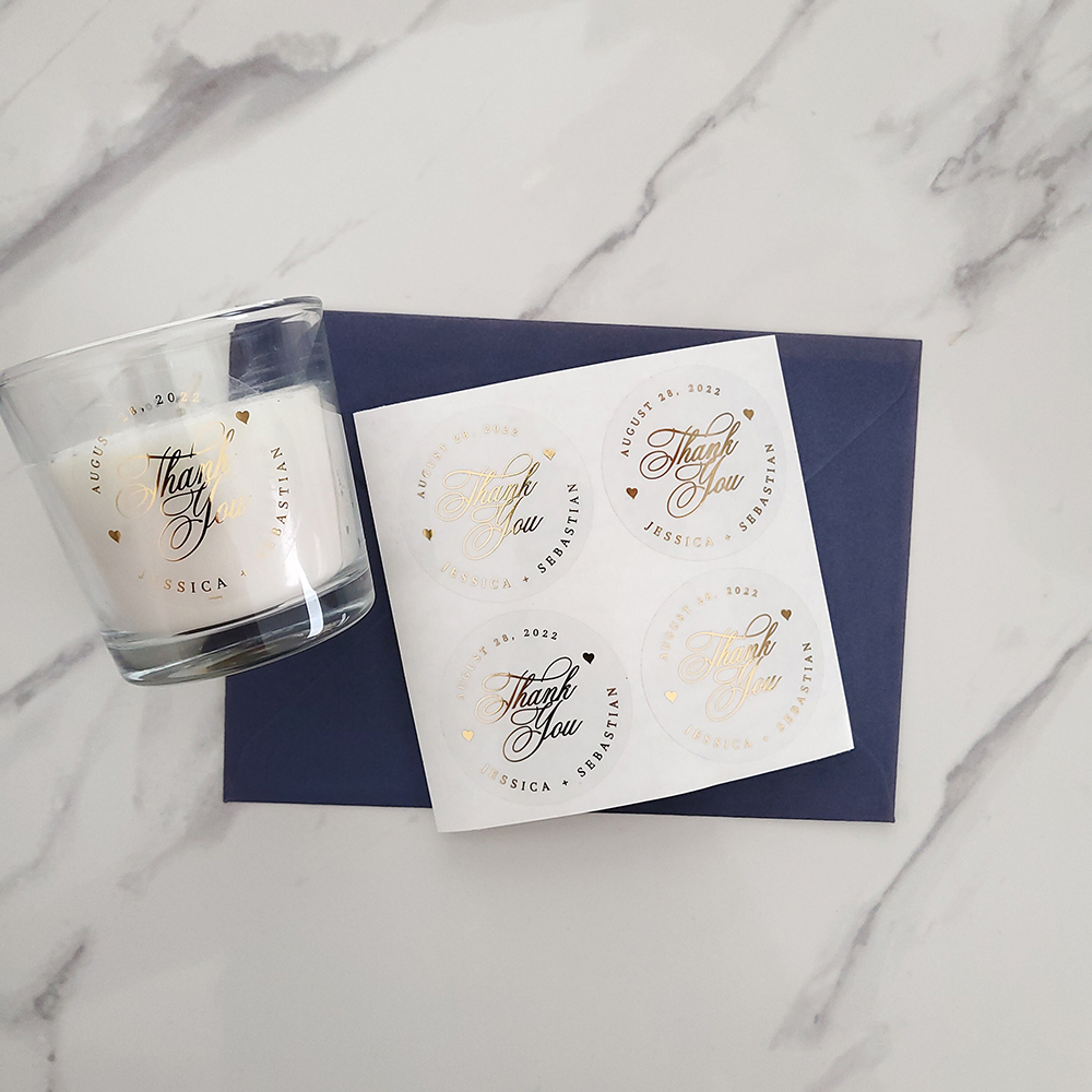 Пользовательские 50 шт. круглы – обзор и цена Personalised Candle Label