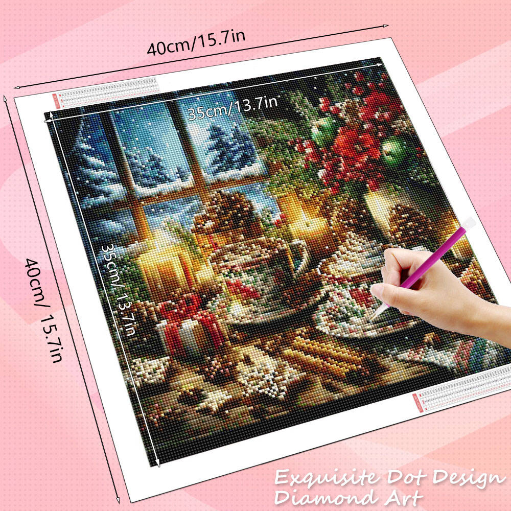 HUACAN алмазная живопись кофей – обзор и цена Photo Mosaic Print