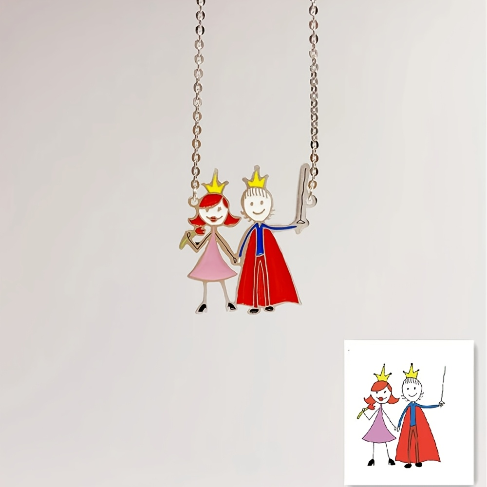 Индивидуальный эмалевый кулон- – обзор и цена Name Necklace Custom